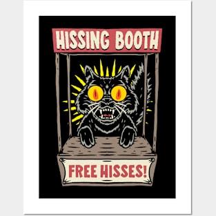 HISSING BOOTH Posters and Art